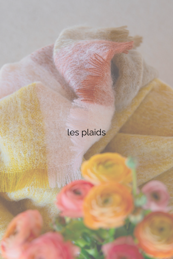 plaid BRUN de VIAN-TIRAN