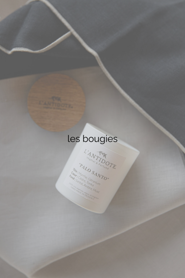 bougie L'ANTIDOTE Palo Santo