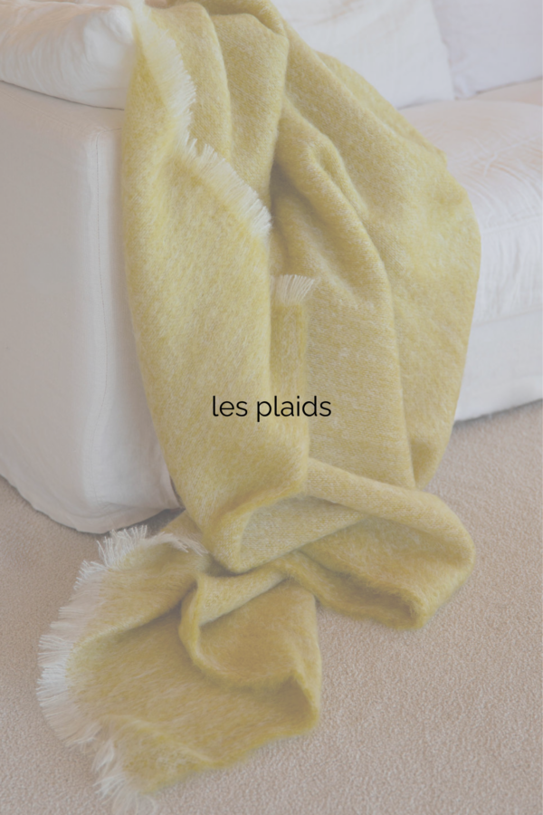 plaid BRUN de VIAN-TIRAN
