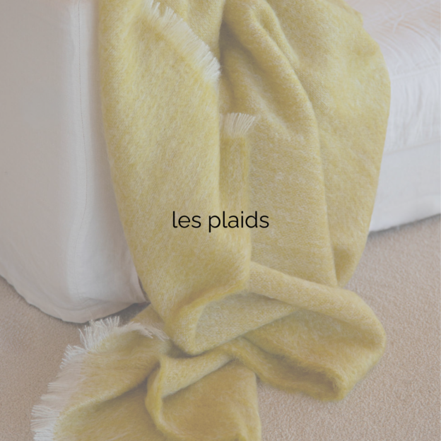 plaid BRUN de VIAN-TIRAN