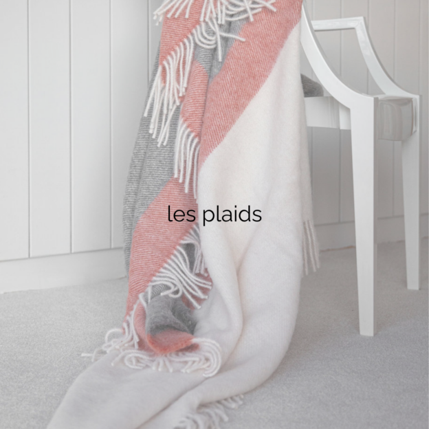 plaid BRUN de VIAN-TIRAN
