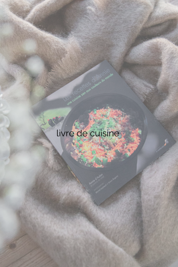 livre de cuisine « Les recettes d’Annie »
