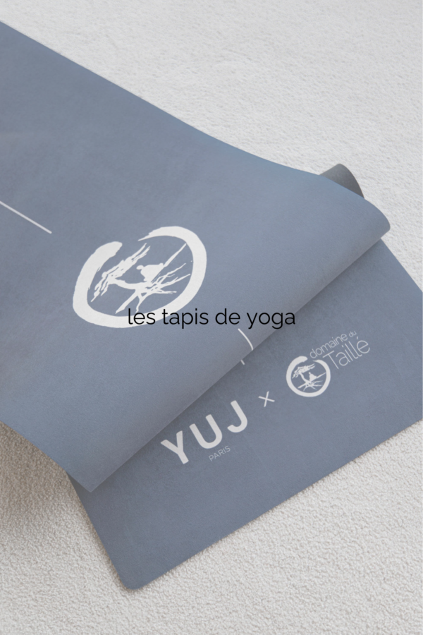 tapis de yoga CIBLE YUJ Paris X Domaine du Taillé 5 mm
