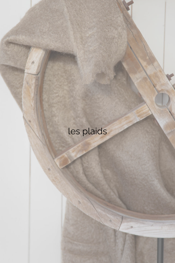 plaid BRUN de VIAN-TIRAN