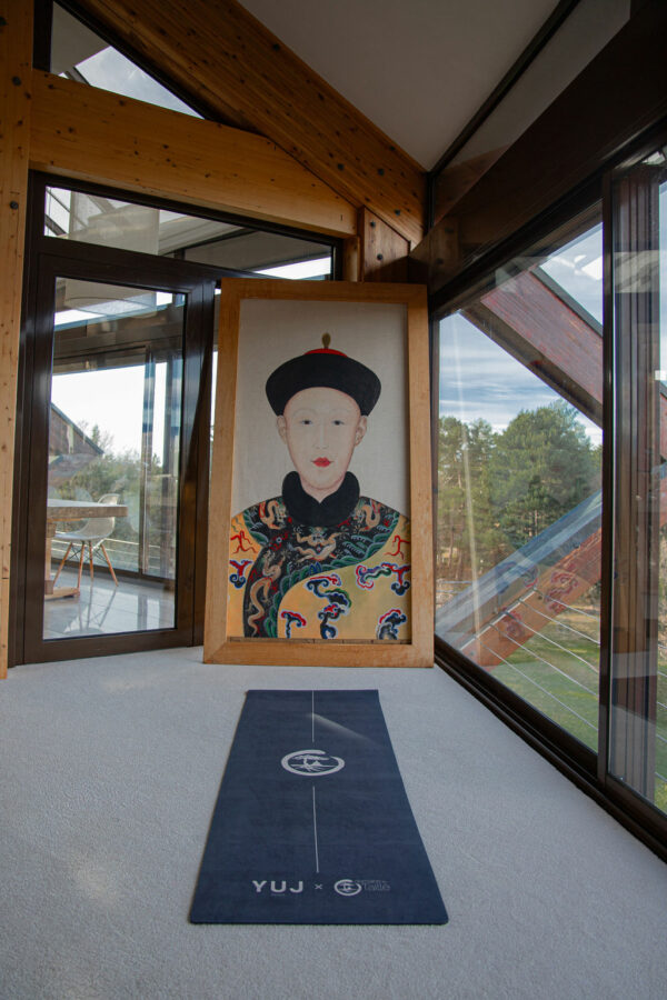 tapis de yoga CIBLE YUJ Paris X Domaine du Taillé 5 mm – Image 2