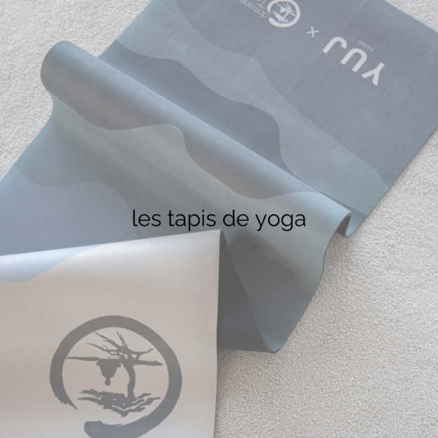 tapis de yoga MOUNTAIN YUJ Paris X Domaine du Taillé 5 mm