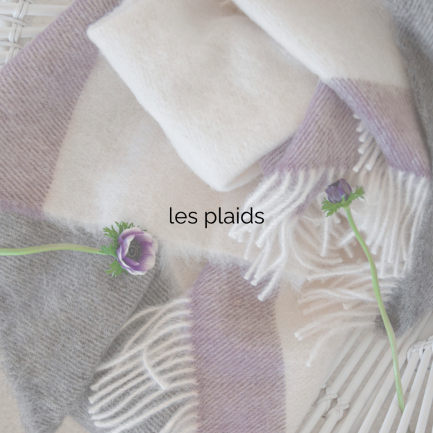 plaid BRUN de VIAN-TIRAN